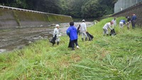 川の清掃デー丹生川